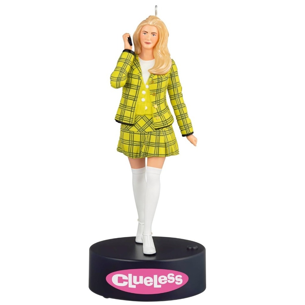 Hallmark Keepsake 2025 Clueless Cher Horowitz Magic Sound Christmas Ornament